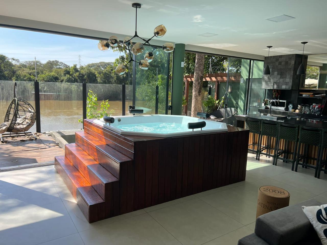 Spa integrado à área gourmet